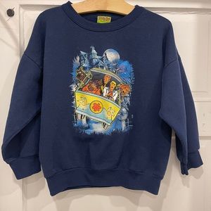 Official Scooby Doo Vintage Youth Crewneck